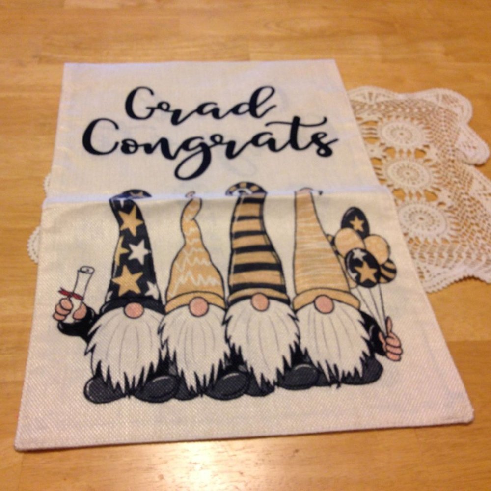 Graduation Garden Flag, NWOT
